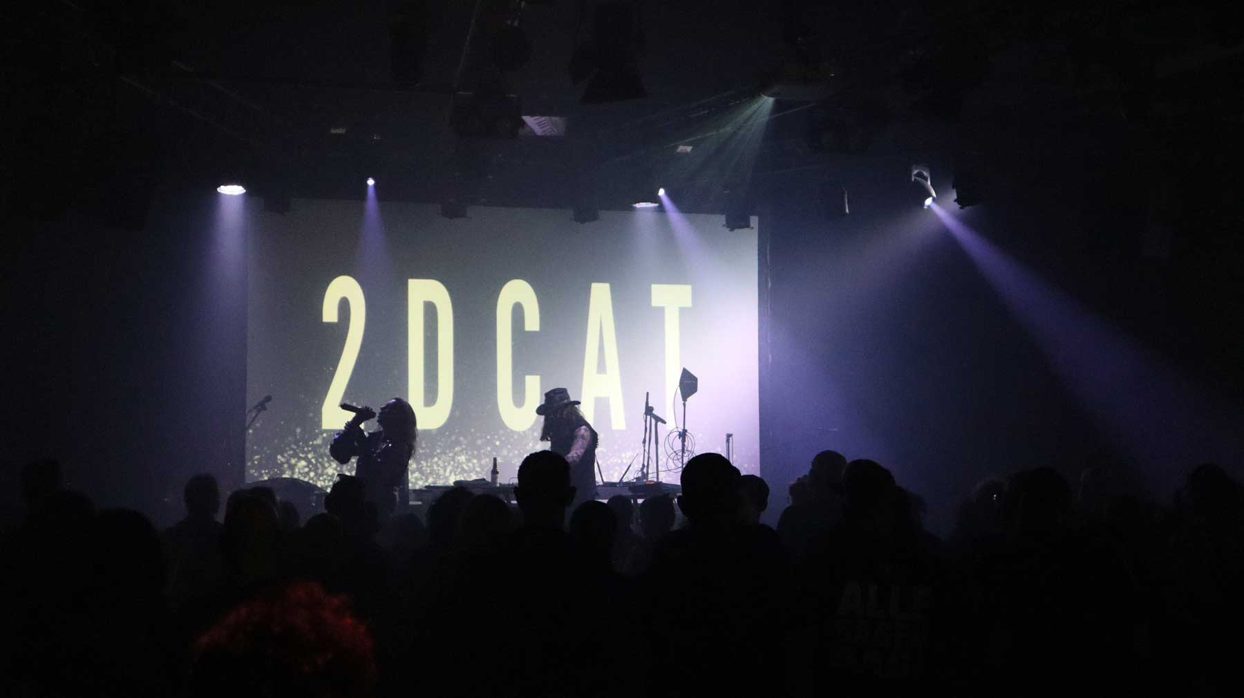 2DCAT live at Echoes of Rebellion, Cologne — photo by black-generation.de